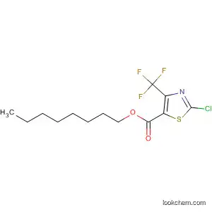Molecular Structure of 72939-78-7 (5-Thiazolecarboxylic acid, 2-chloro-4-(trifluoromethyl)-, octyl ester)