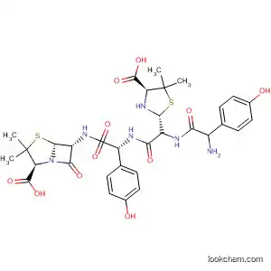 Molecular Structure of 73590-06-4 (AMoxicillin DiMer)