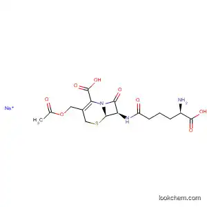 Molecular Structure of 74970-31-3 (CEPHALOSPORIN C SODIUM)
