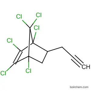 Molecular Structure of 75143-43-0 (Bicyclo[2.2.1]hept-2-ene, 1,2,3,4,7,7-hexachloro-5-(2-propynyl)-)