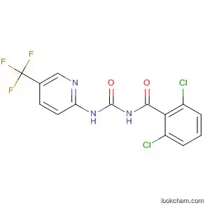Molecular Structure of 75239-04-2 (Benzamide,
2,6-dichloro-N-[[[5-(trifluoromethyl)-2-pyridinyl]amino]carbonyl]-)