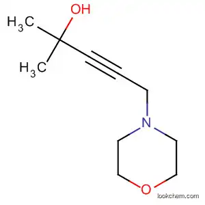 Molecular Structure of 75243-30-0 (3-Pentyn-2-ol, 2-methyl-5-(4-morpholinyl)-)