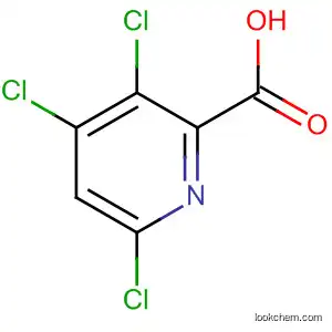 Molecular Structure of 75362-91-3 (2-Pyridinecarboxylic acid, 3,4,6-trichloro-)