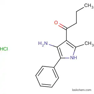 1-Butanone, 1-(4-amino-2-methyl-5-phenyl-1H-pyrrol-3-yl)-,
monohydrochloride