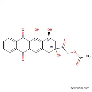 5,12-Naphthacenedione,
9-[(acetyloxy)acetyl]-7,8,9,10-tetrahydro-6,7,9-trihydroxy-, cis-