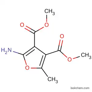 Molecular Structure of 77554-38-2 (3,4-Furandicarboxylic acid, 2-amino-5-methyl-, dimethyl ester)
