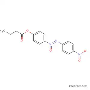 Molecular Structure of 78169-55-8 (Butanoic acid, 4-[(4-nitrophenyl)azoxy]phenyl ester)