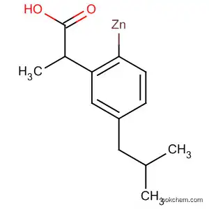 Molecular Structure of 78416-80-5 (Benzeneacetic acid, a-methyl-4-(2-methylpropyl)-, zinc salt)