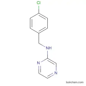 Molecular Structure of 78675-97-5 (Pyrazinamine, N-[(4-chlorophenyl)methyl]-)