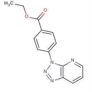 Benzoic acid, 4-(3H-1,2,3-triazolo[4,5-b]pyridin-3-yl)-, ethyl ester