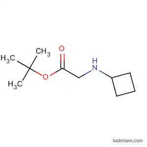 Molecular Structure of 78773-49-6 (Glycine, N-cyclobutyl-, 1,1-dimethylethyl ester)