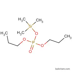 Molecular Structure of 78776-63-3 (Phosphoric acid, dipropyl trimethylsilyl ester)