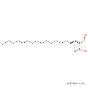 Molecular Structure of 78780-29-7 (Octadecatrienoic acid, hydroperoxy-)