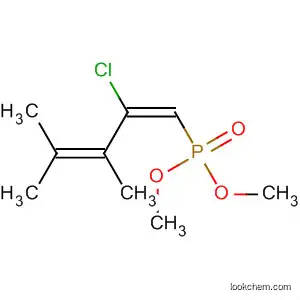 Molecular Structure of 78953-01-2 (Phosphonic acid, (2-chloro-3,4-dimethyl-1,3-pentadienyl)-, dimethyl
ester, (E)-)