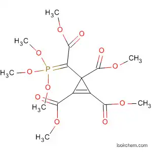 Molecular Structure of 79108-20-6 (1-Cyclopropene-1,2,3-tricarboxylic acid,
3-[2-methoxy-2-oxo-1-(trimethoxyphosphoranylidene)ethyl]-, trimethyl
ester)