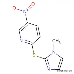 2-(1-Methyl-1H-imidazol-2-ylsulfanyl)-5-nitro-pyridine