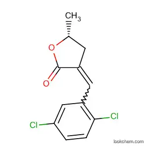 Molecular Structure of 79513-13-6 (2(3H)-Furanone, 3-[(2,5-dichlorophenyl)methylene]dihydro-5-methyl-,
(R)-)