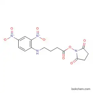 Molecular Structure of 79671-34-4 (2,5-Pyrrolidinedione, 1-[4-[(2,4-dinitrophenyl)amino]-1-oxobutoxy]-)