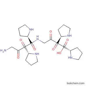 Molecular Structure of 79679-74-6 (L-Proline, 1-[1-[N-[1-(1-glycyl-L-prolyl)-L-prolyl]glycyl]-L-prolyl]-)