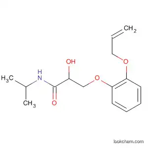 Molecular Structure of 79702-00-4 (Propanamide,
2-hydroxy-N-(1-methylethyl)-3-[2-[(2-propenyl)oxy]phenoxy]-)