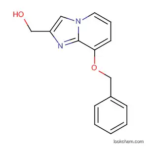 Molecular Structure of 79707-20-3 (Imidazo[1,2-a]pyridine-2-methanol, 8-(phenylmethoxy)-)