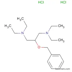 Molecular Structure of 79806-77-2 (1,3-Propanediamine, N,N,N',N'-tetraethyl-2-(phenylmethoxy)-,
dihydrochloride)