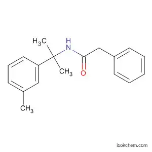 Molecular Structure of 79998-22-4 (Benzeneacetamide, N-[1-methyl-1-(3-methylphenyl)ethyl]-)