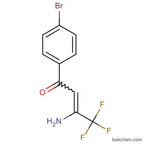 Molecular Structure of 80070-77-5 (2-Buten-1-one, 3-amino-1-(4-bromophenyl)-4,4,4-trifluoro-)