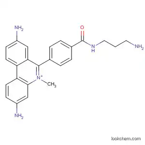 Molecular Structure of 80082-10-6 (Phenanthridinium,
3,8-diamino-6-[4-[[(3-aminopropyl)amino]carbonyl]phenyl]-5-methyl-)