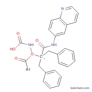 Carbamic acid, [2-oxo-1-(phenylmethyl)-2-(6-quinolinylamino)ethyl]-,
phenylmethyl ester, (S)-