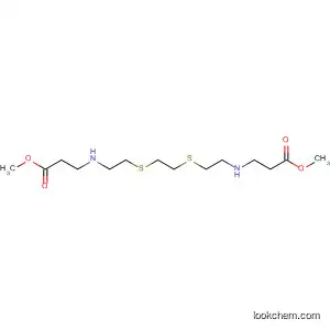 Molecular Structure of 80348-18-1 (7,10-Dithia-4,13-diazahexadecanedioic acid, dimethyl ester)