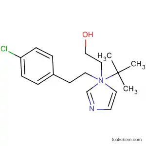Molecular Structure of 80443-50-1 (1H-Imidazole-1-ethanol,
a-[2-(4-chlorophenyl)ethyl]-a-(1,1-dimethylethyl)-)