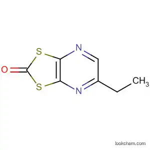 Molecular Structure of 80458-32-8 (1,3-Dithiolo[4,5-b]pyrazin-2-one, 5-ethyl-)