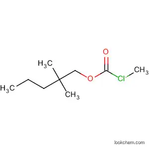 Molecular Structure of 80471-57-4 (Carbonochloridic acid, 2-methyl-2-propyl-1,3-propanediyl ester)