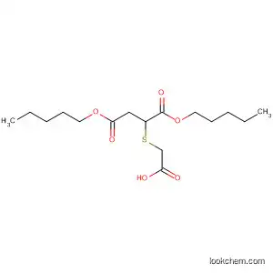Molecular Structure of 80495-34-7 (Butanedioic acid, [(carboxymethyl)thio]-, 1,4-dipentyl ester)