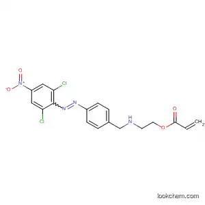Molecular Structure of 80839-79-8 (2-Propenoic acid,
2-[[4-[(2,6-dichloro-4-nitrophenyl)azo]phenyl]methylamino]ethyl ester)