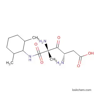 Molecular Structure of 80863-55-4 (D-Alaninamide, L-a-aspartyl-N-(2,6-dimethylcyclohexyl)-)