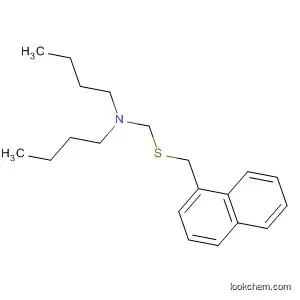 Molecular Structure of 80985-07-5 (1-Butanamine, N-butyl-N-[[(1-naphthalenylmethyl)thio]methyl]-)