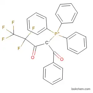 Molecular Structure of 81002-13-3 (Phosphonium, triphenyl-, 1-benzoyl-3,3,4,4,4-pentafluoro-2-oxobutylide)