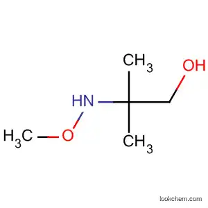 Molecular Structure of 81308-34-1 (1-Propanol, 2-(methoxyamino)-2-methyl-)