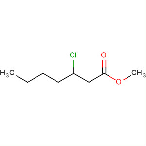 Heptanoic acid, 3-chloro-, methyl ester