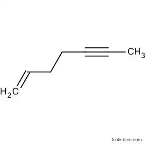 Molecular Structure of 821-40-9 (1-Hepten-5-yne)