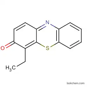 Molecular Structure of 83078-82-4 (3H-Phenothiazin-3-one, 4-ethyl-)