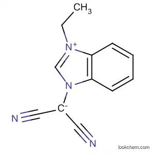 Molecular Structure of 83096-15-5 (1H-Benzimidazolium, 1-ethyl-, 3-(dicyanomethylide))