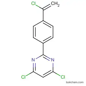 Molecular Structure of 83217-55-4 (Pyrimidine, 4,6-dichloro-2-[4-(1-chloroethenyl)phenyl]-)