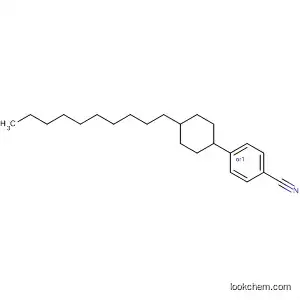 Molecular Structure of 83626-42-0 (Benzonitrile, 4-(4-decylcyclohexyl)-, trans-)