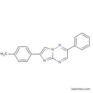 Molecular Structure of 83657-48-1 (Imidazo[1,2-b][1,2,4]triazine, 6-(4-methylphenyl)-2-phenyl-)