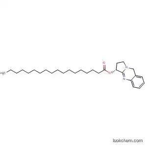 Molecular Structure of 84272-11-7 (Octadecanoic acid, 1,2,3,9-tetrahydropyrrolo[2,1-b]quinazolin-3-yl
ester, (R)-)
