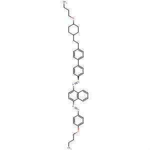 Diazene,  [4-[[4'-[2-(4-butoxycyclohexyl)ethyl][1,1'-biphenyl]-4-yl]azo]-1-naphthalen  yl](4-butoxyphenyl)-, trans-