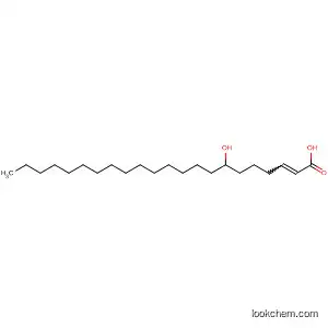 Molecular Structure of 86360-70-5 (Docosahexaenoic acid, 7-hydroxy-)